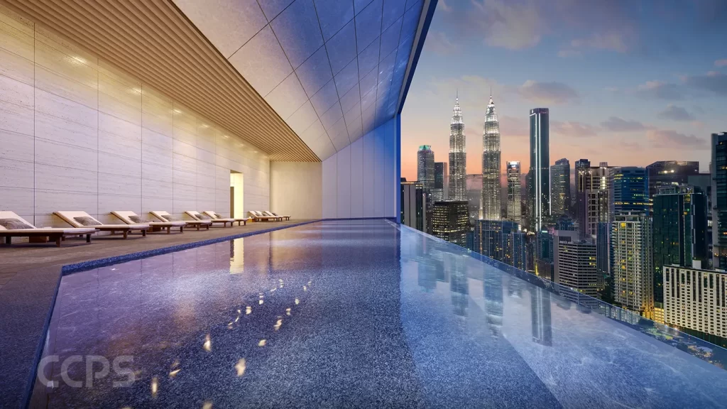 KLCC 都市景观与国际地标环伺